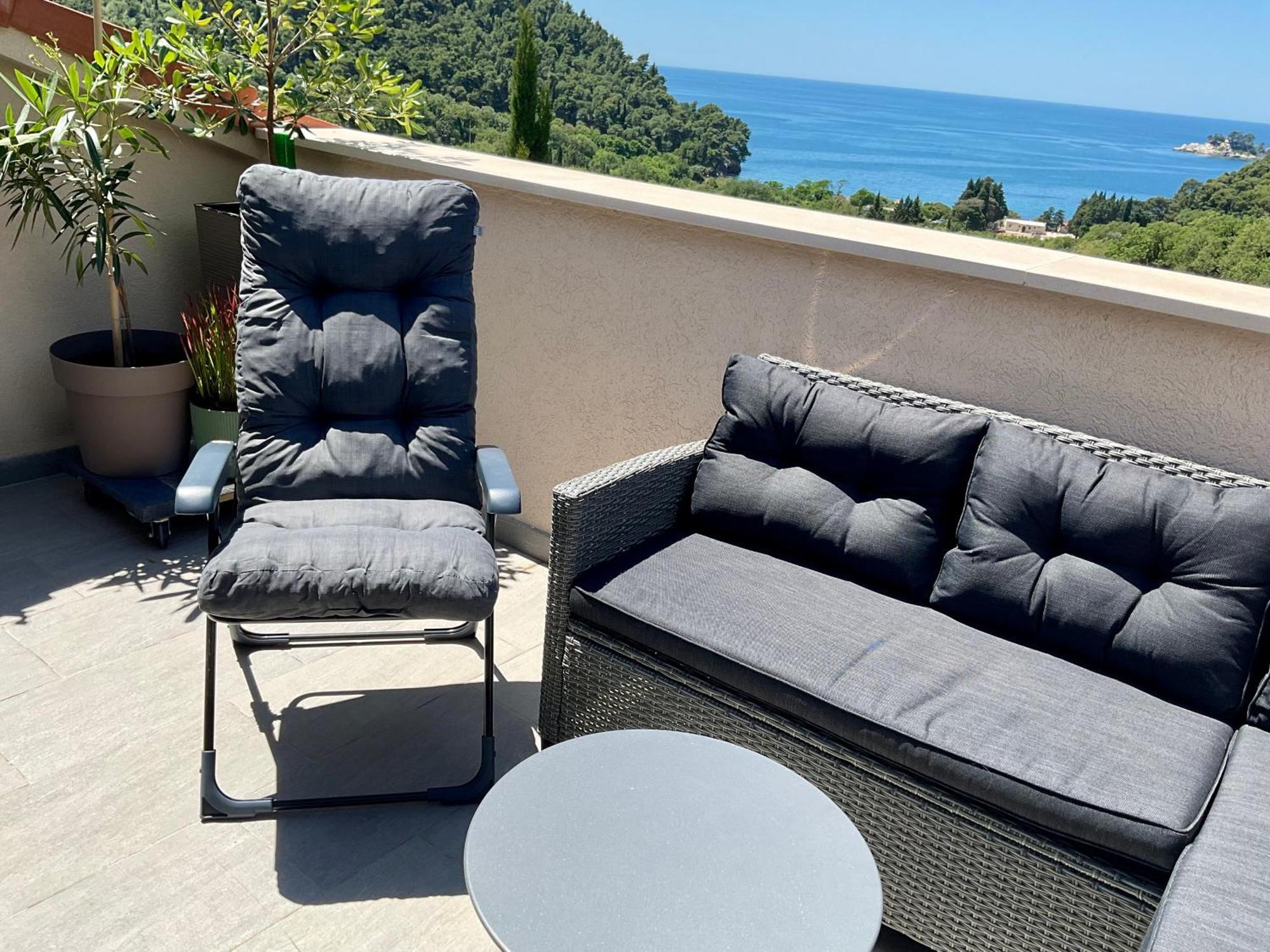 Bay View Apartments Petrovac Kültér fotó